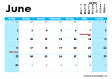 June 2024 Monthly Calendar with France Holidays