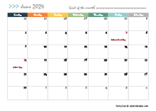 June 2024 Planner Template