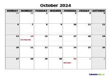 October 2024 Planner Template