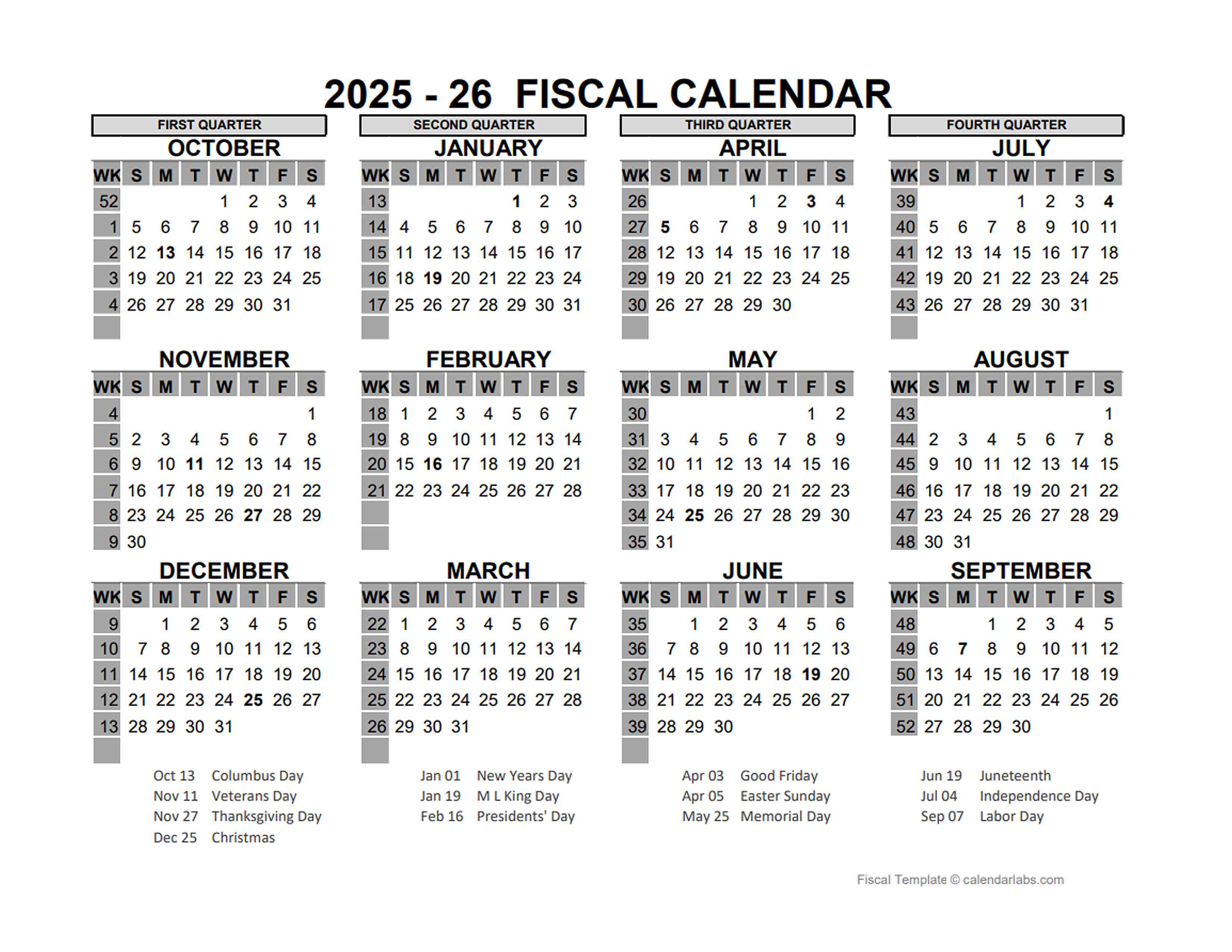 2025-us-fiscal-year-template-free-printable-templates