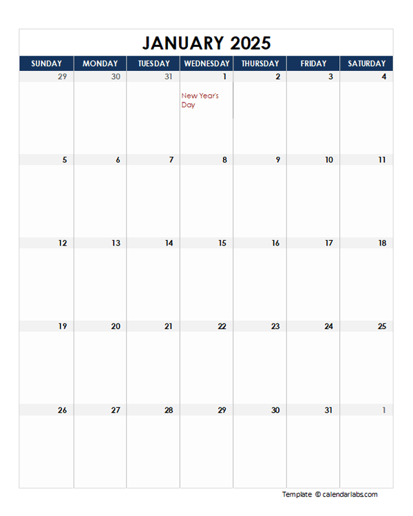 2025 Ireland Calendar Spreadsheet Template