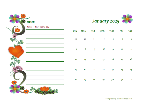 2025 Netherlands Calendar Free Printable Template