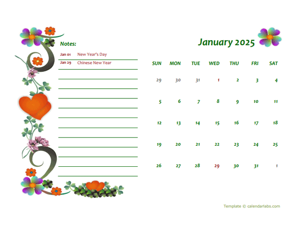 2025 Philippines Calendar Free Printable Template