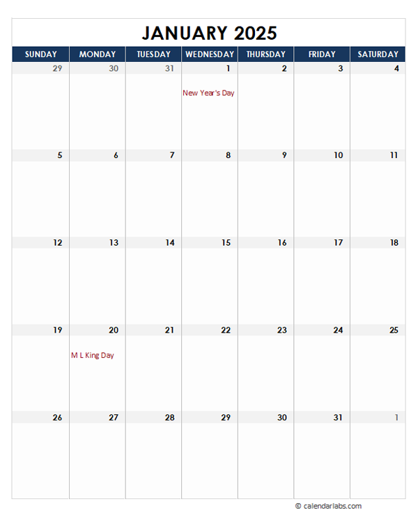 Large Box Printable Calendar 2025 The Ultimate Guide To Creating And Using A Custom Calendar