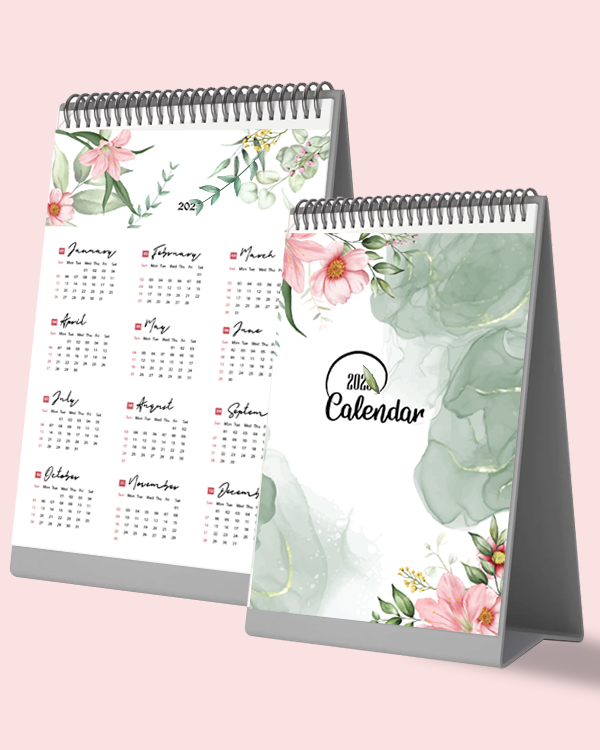 Small Floral Pocket Calendar 2025