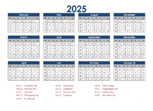 2025 Accounting Calendar 4-5-4