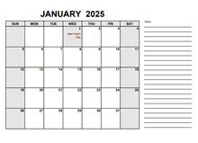 2025 Calendar with UAE Holidays PDF