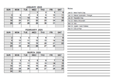 2025 India Quarterly Calendar with Holidays