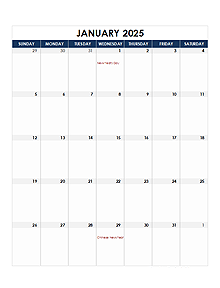 2025 Indonesia Calendar Spreadsheet Template