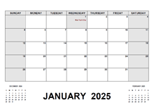2025 Monthly Planner with Netherlands Holidays