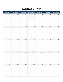 2025 Netherlands Calendar Spreadsheet Template