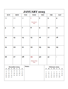 2025 Printable Calendar with Philippines Holidays