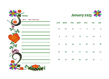 2025 South Africa Calendar Free Printable Template