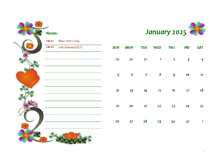 2025 UK Calendar Free Printable Template
