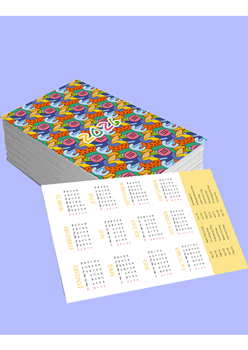 2026 Abstract Pocket Calendar