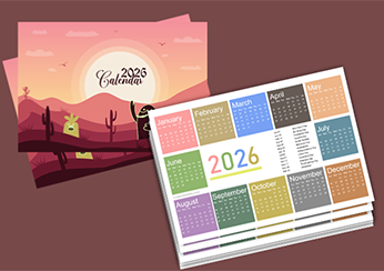2026 Free Pocket Calendar Template