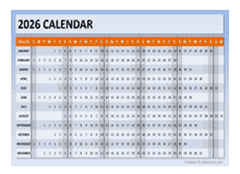 2026 Powerpoint Calendar Timeline