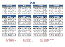 2026 Retail Accounting Calendar 4-4-5