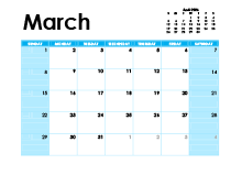 March 2026 Calendar with Holidays