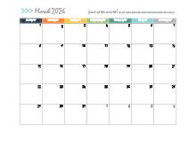 March 2026 Planner Template