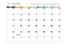 May 2026 Planner Template
