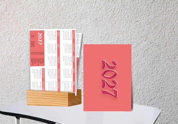 2027 Pocket Calendar Printable