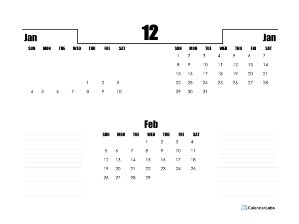 2027 Spain Quarterly Planner Template