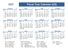 2027-2028 Fiscal Planner USA
