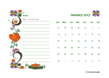 2027 Mexico Calendar Free Printable Template