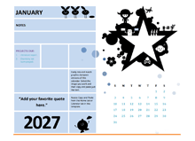 2027 Printable Student Calendar