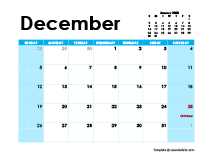 December 2027 Calendar with Holidays