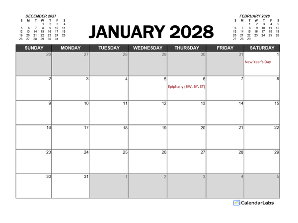 2028 Calendar Planner Germany Excel