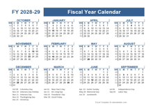 2028-2029 Fiscal Planner US