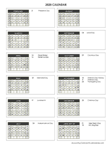 2028 Accounting Close Calendar 4-4-5