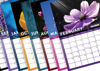 2028 Flower Photo Calendar