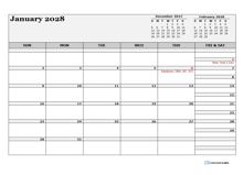 2028 Germany Calendar For Vacation Tracking