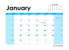 2028 Germany Monthly Calendar Colorful Design