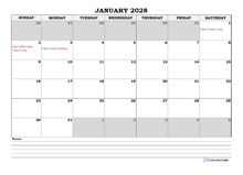 2028 New Zealand Monthly Calendar with Notes