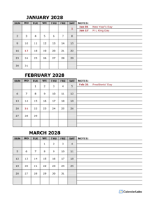 2028 Quarterly Calendar With Holidays