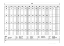 2029 Year At A Glance Large Calendar