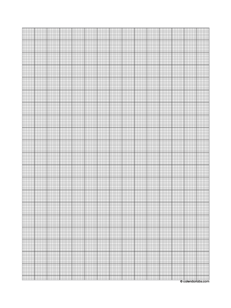 10lpi Gridded Paper A4