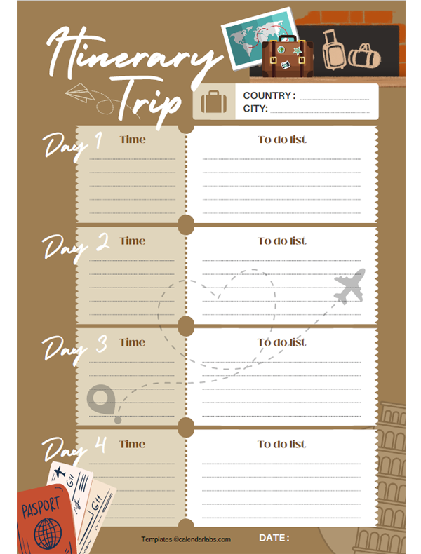 pdf travel planner