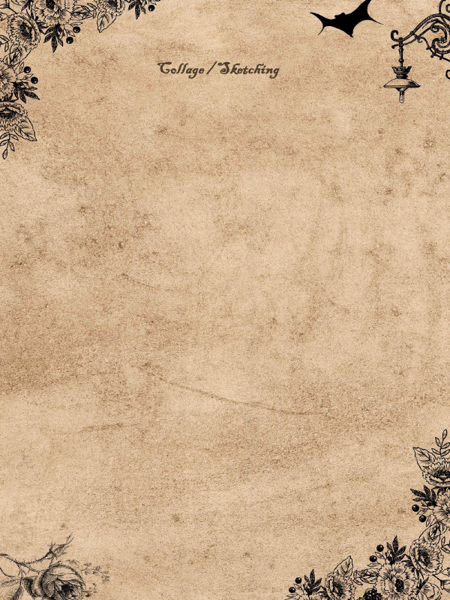 Gothic Junk Journal Template Free