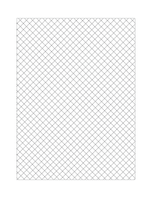 45 Degree Diamond Grid Printable Paper A4