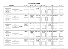 T25 Calendar Calendarlabs