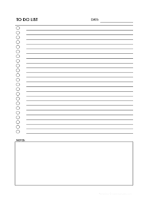 To-Do List Templates - CalendarLabs