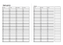 Printable Appointment Book