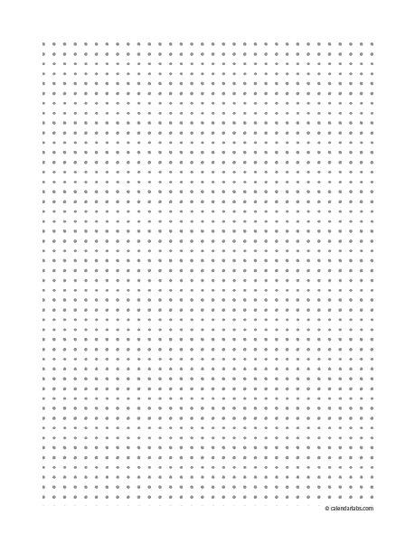 Isometric Dots Graph Paper - Free to Print