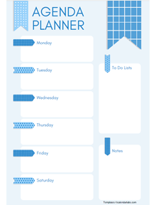 Weekly Agenda Planner