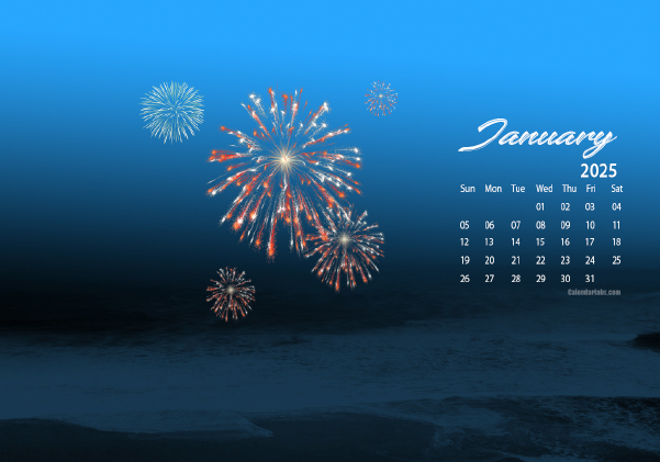 January 2025 Wallpaper Calendar New Year.png